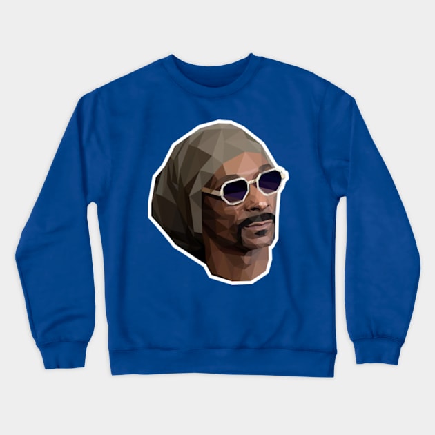 Snoop Dogg Art Crewneck Sweatshirt by RekaPixel